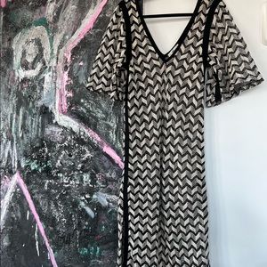 Zara Crochet Midi Dress